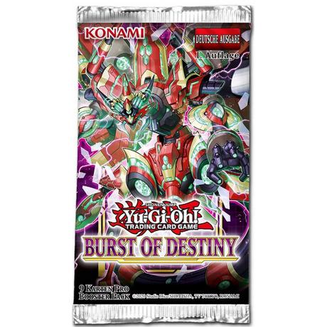 Yu-Gi-Oh!  Burst of Destiny Booster - 1. Auflage  - DE 