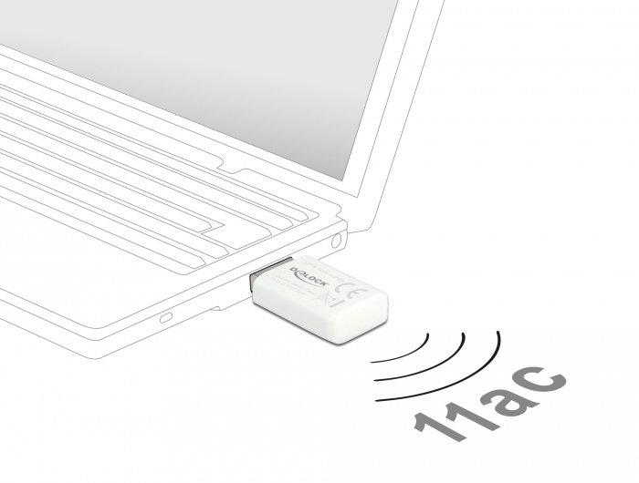 DeLock  12770 Netzwerkkarte WLAN 5000 Mbit/s 