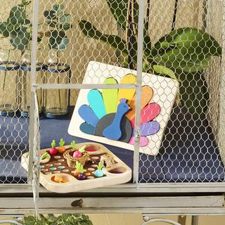 Vilac  Puzzle Pfau aus Holz, Andy Westface 