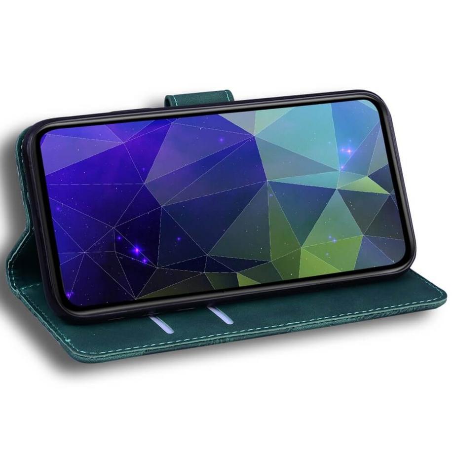 Cover-Discount  Galaxy S25 Edge - Solide Leder Etui Hülle 