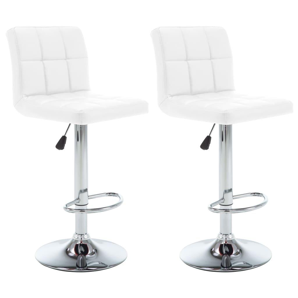 VidaXL Tabouret de bar cuir artificiel  