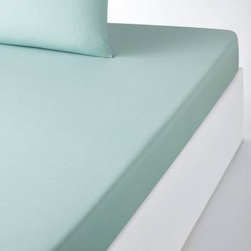 Drap housse uni en polycoton