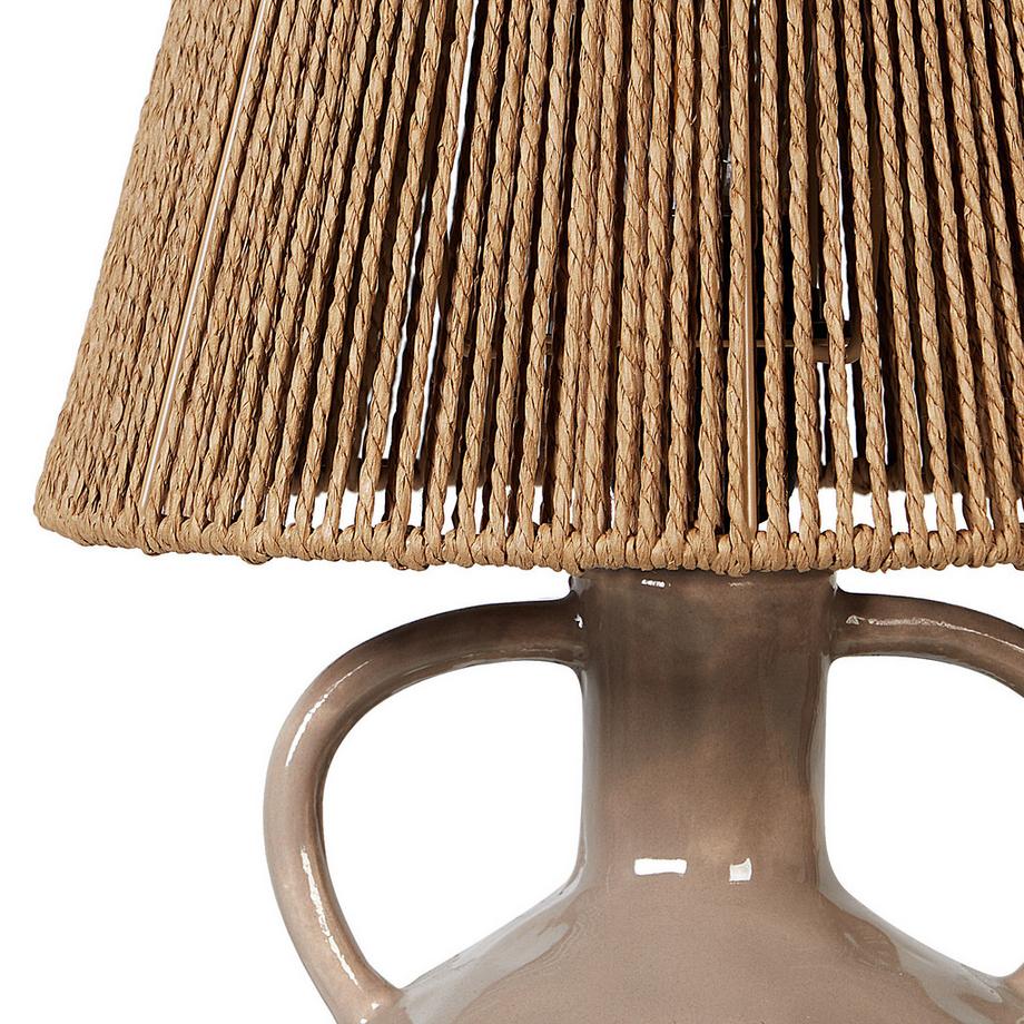 Beliani Lampada da tavolo en Ceramica Rustico LARISSOS  