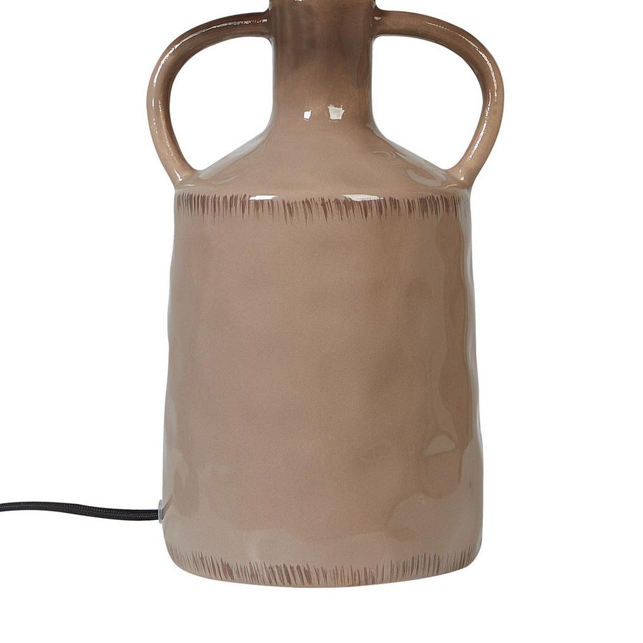 Beliani Lampada da tavolo en Ceramica Rustico LARISSOS  