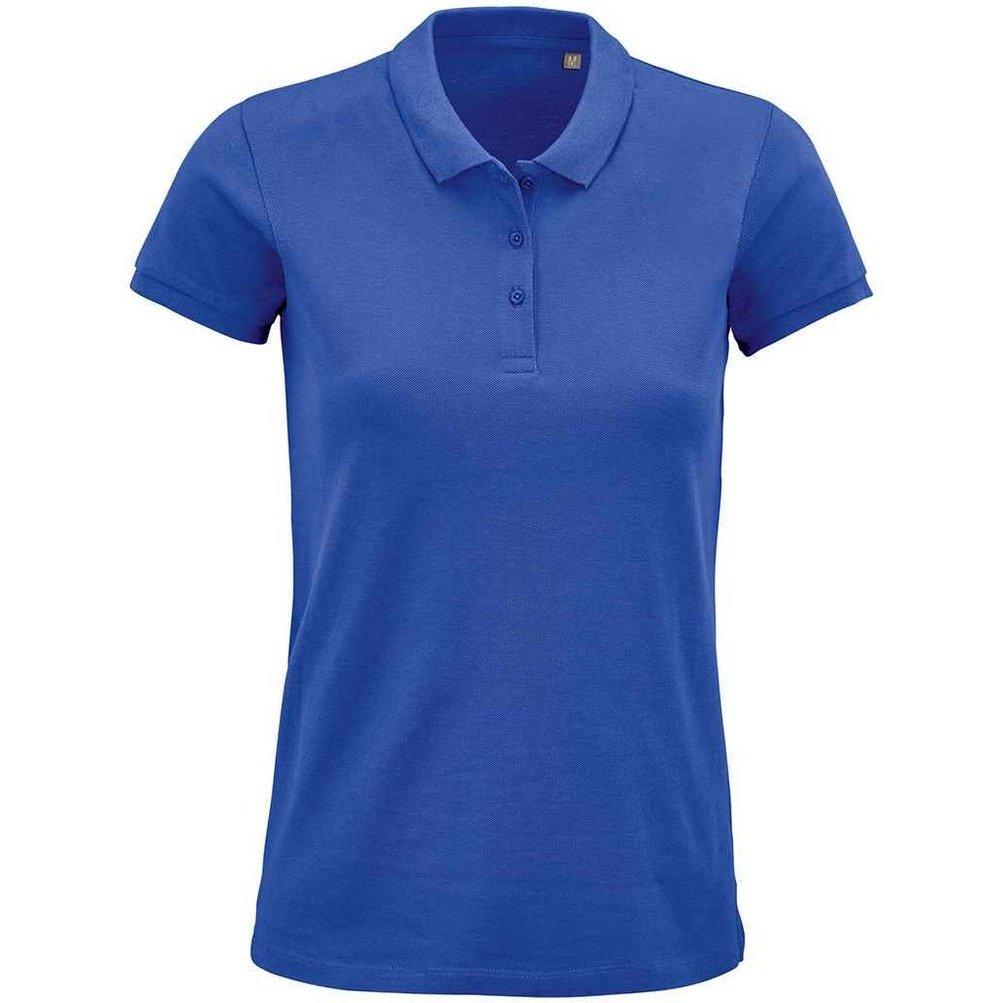 Image of Planet Poloshirt Damen Königsblau 3XL