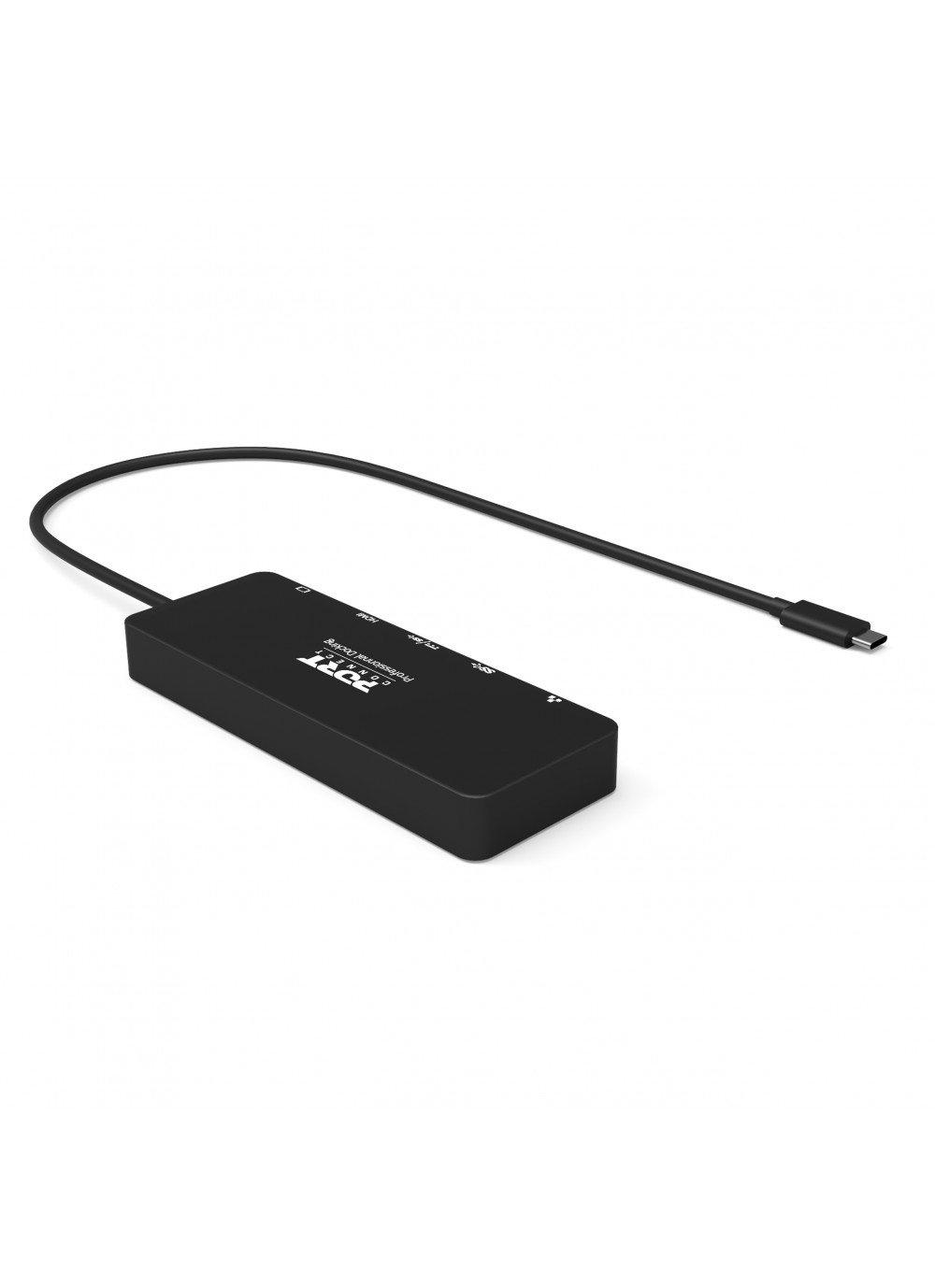 Port Designs  Port Designs 901909 Notebook-Dockingstation & Portreplikator Kabelgebunden USB 3.2 Gen 1 (3.1 Gen 1) Type-C Schwarz 