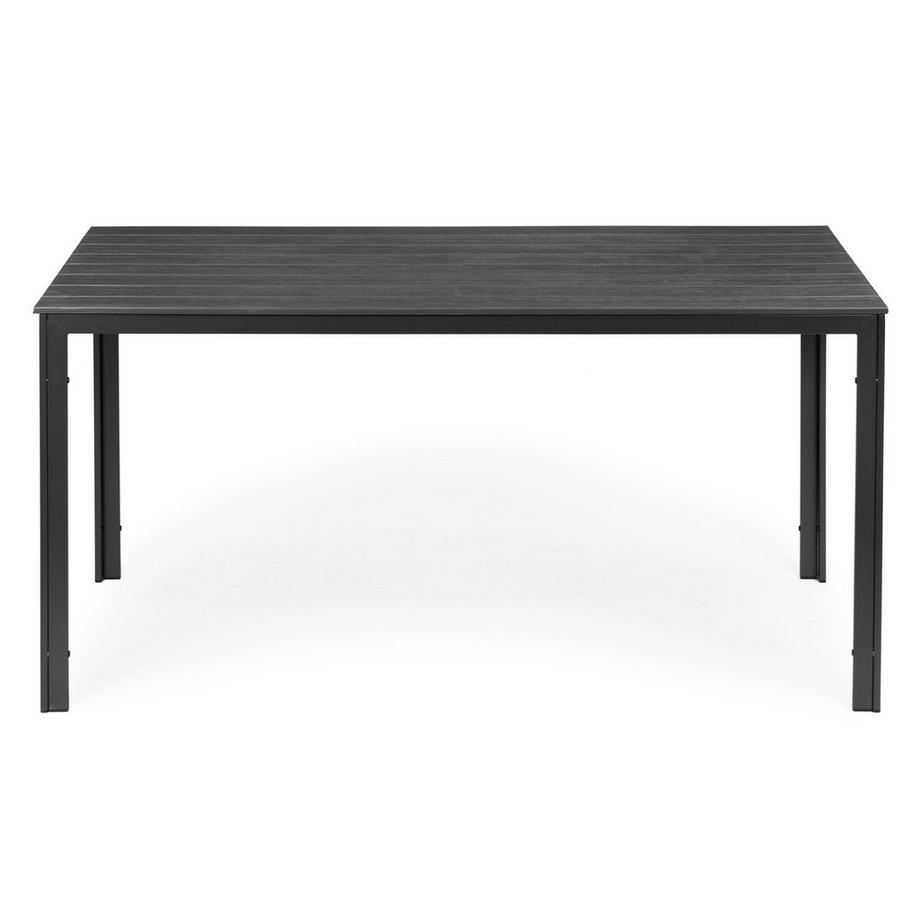 B2X Polywood 6-Sitzer-Gartentisch mit Terrassenmöbeln,  