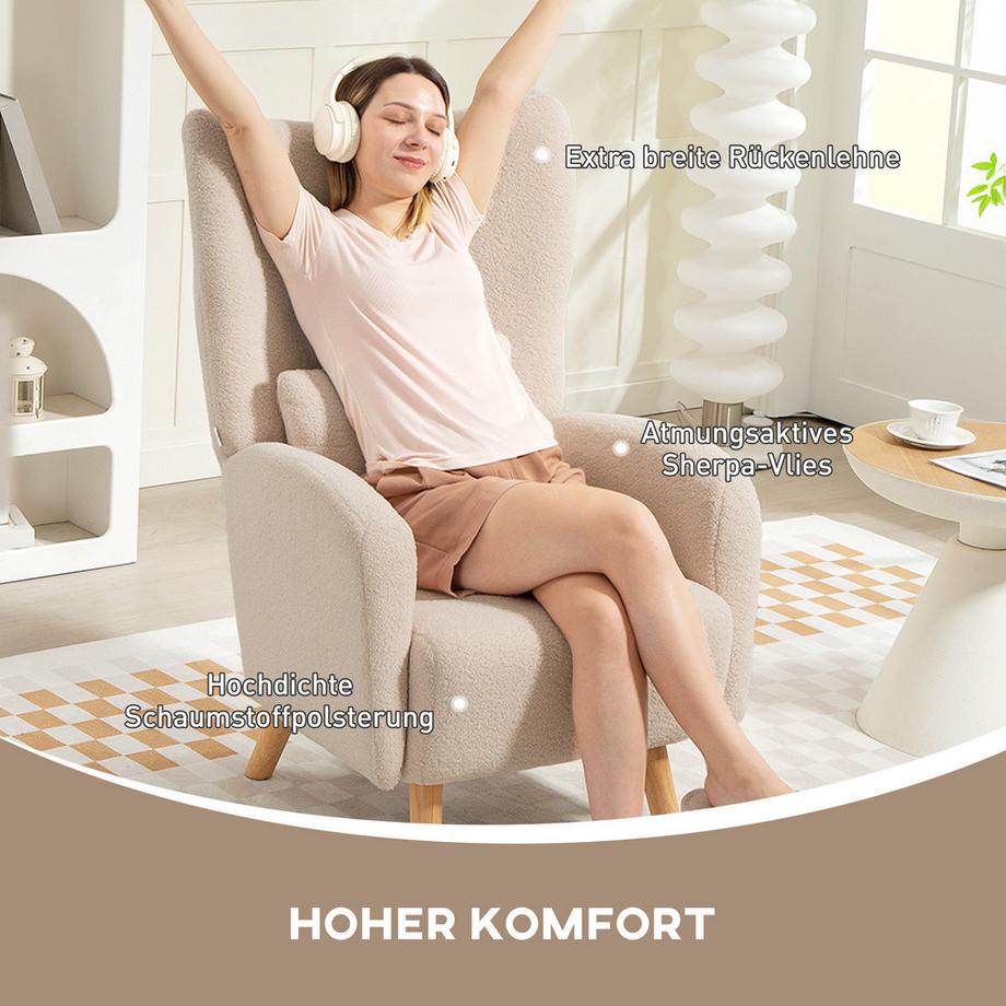 HOMCOM Fauteuil  