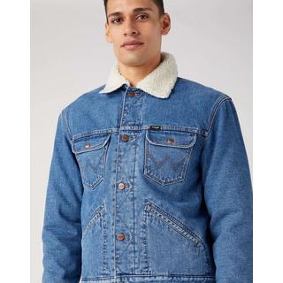 Wrangler  giacca di jeans 124j sherpa 