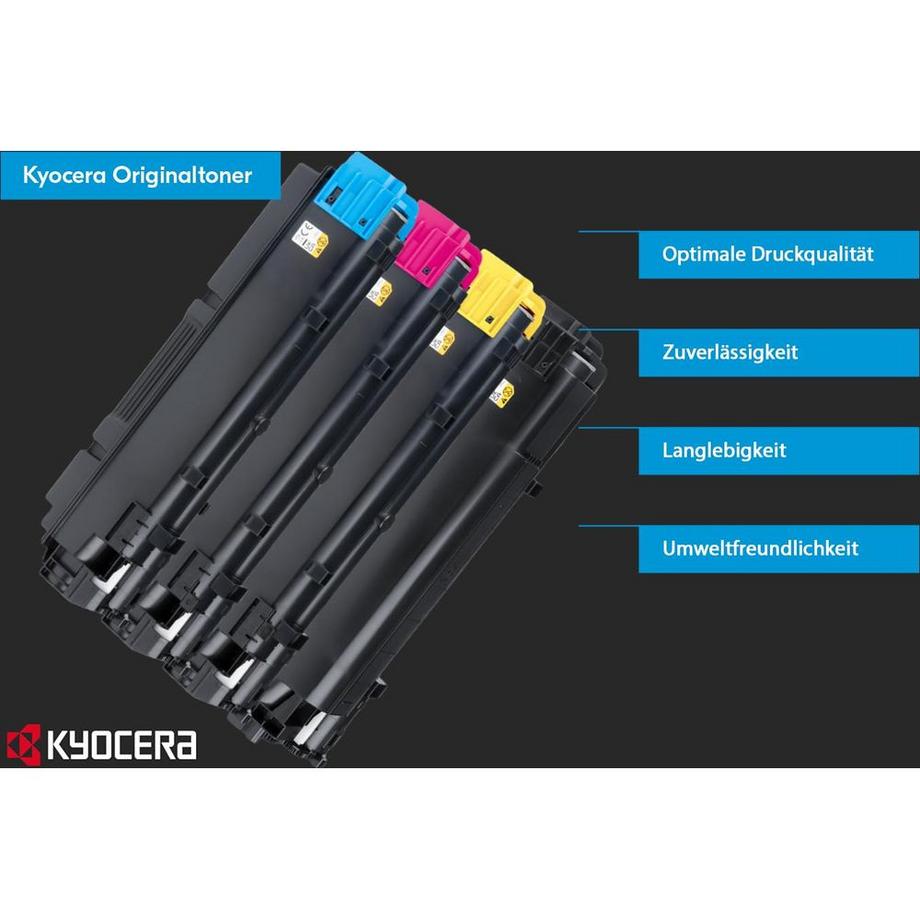 KYOCERA  KYOCERA Toner-Modul yellow TK-5220Y Ecosys P5021 1200 Seiten 