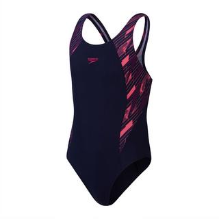 speedo  costume da bagno 1 pezzo per bambina  hyperboom splice muscleback 