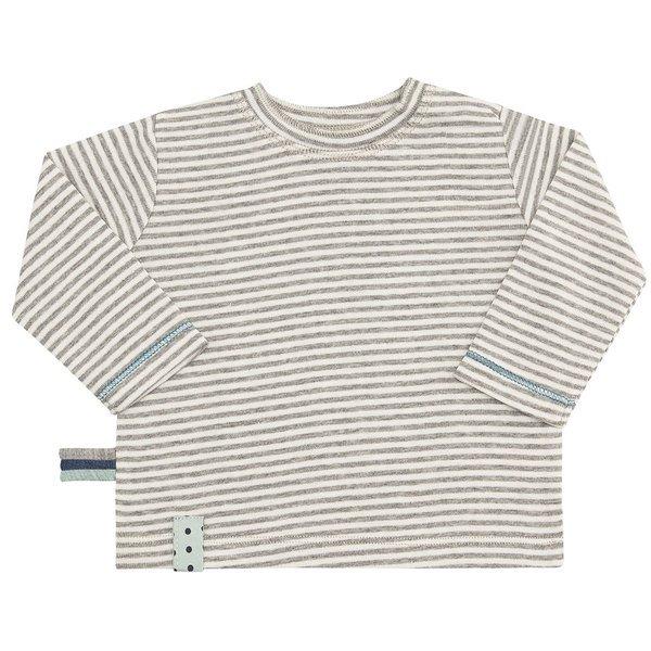 Image of Langarm-shirt Unisex Taubengrau 18-24M