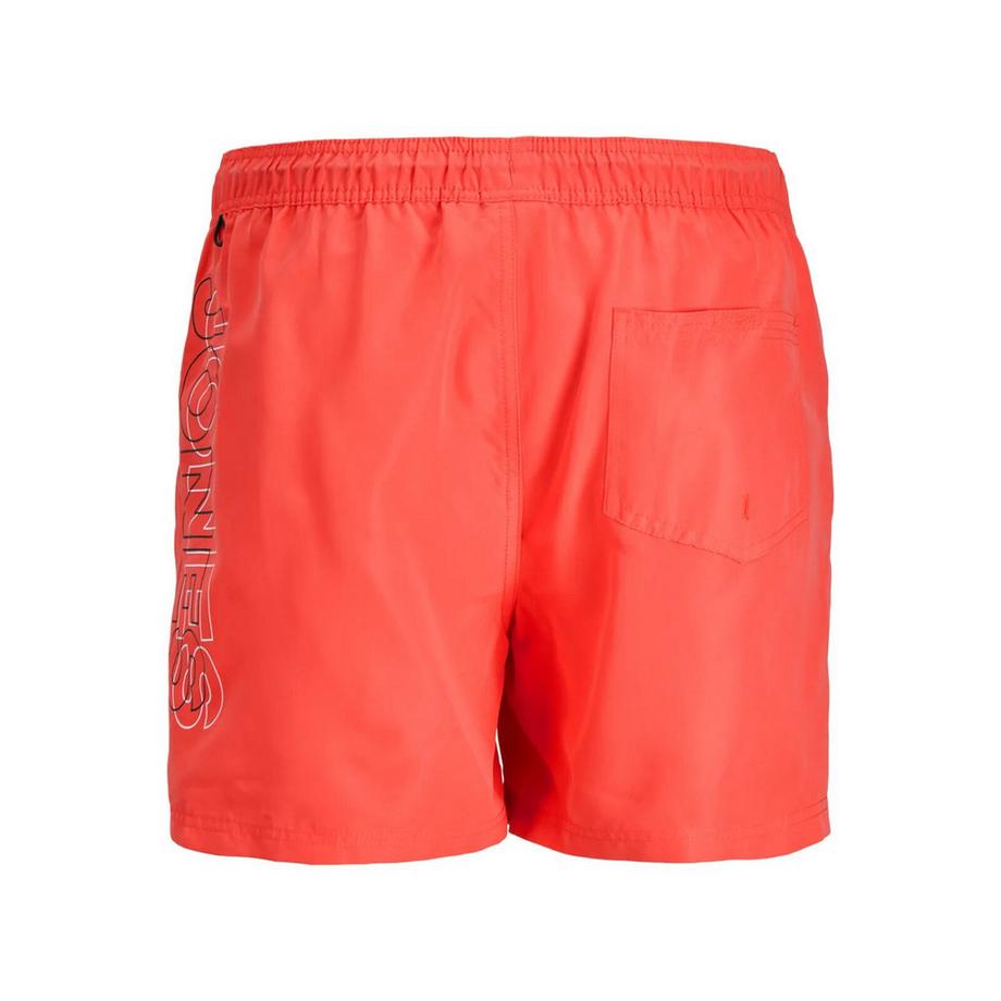 JACK & JONES Pantaloncini da bagno con stampa logo laterale  