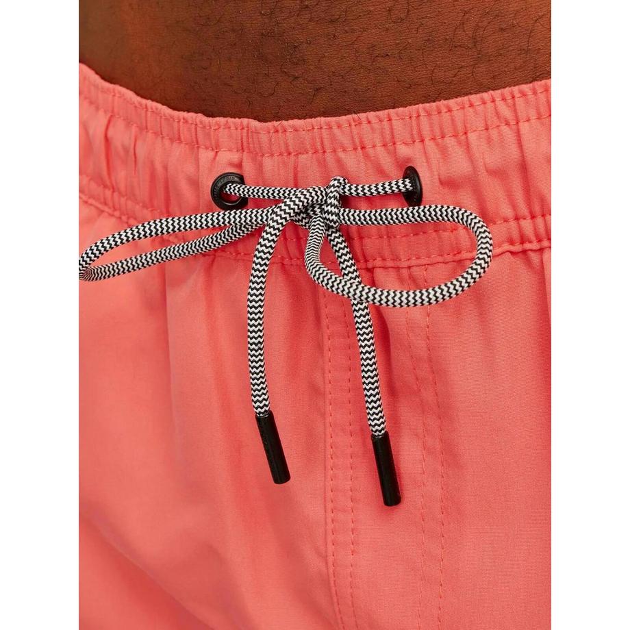 JACK & JONES Pantaloncini da bagno con stampa logo laterale  