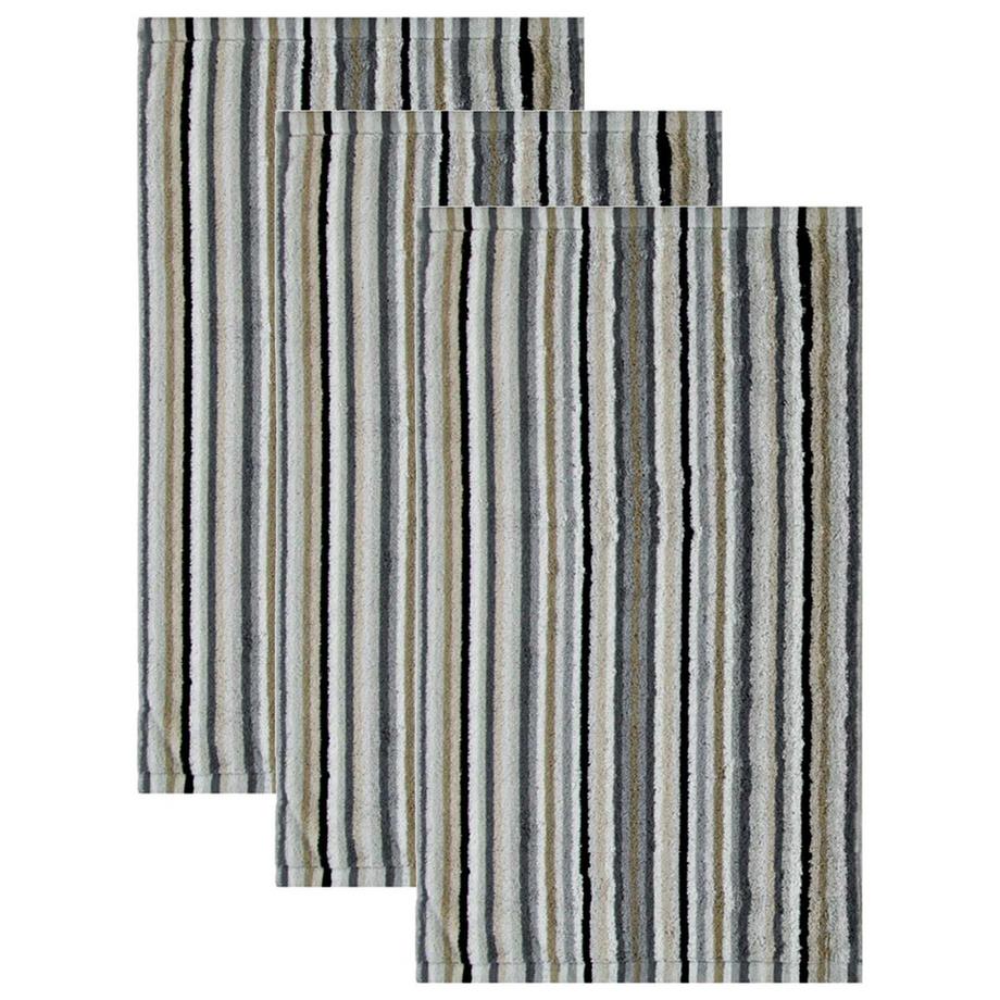 Cawö Unisex Confezione da 3-Life Style Stripes  