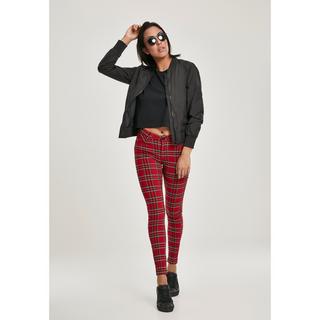 URBAN CLASSICS  hose damen urban classic skinny tartan 