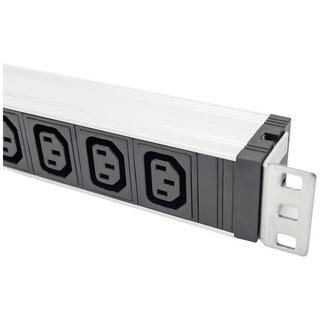 Digitus  PDU 1U, montage sur rack, 9 x C13 10A, 230VAC, 50/60Hz, IEC C14, 10 A Fuse 