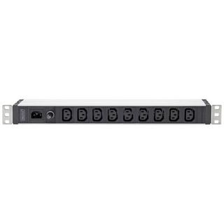 Digitus  PDU 1U, montage sur rack, 9 x C13 10A, 230VAC, 50/60Hz, IEC C14, 10 A Fuse 