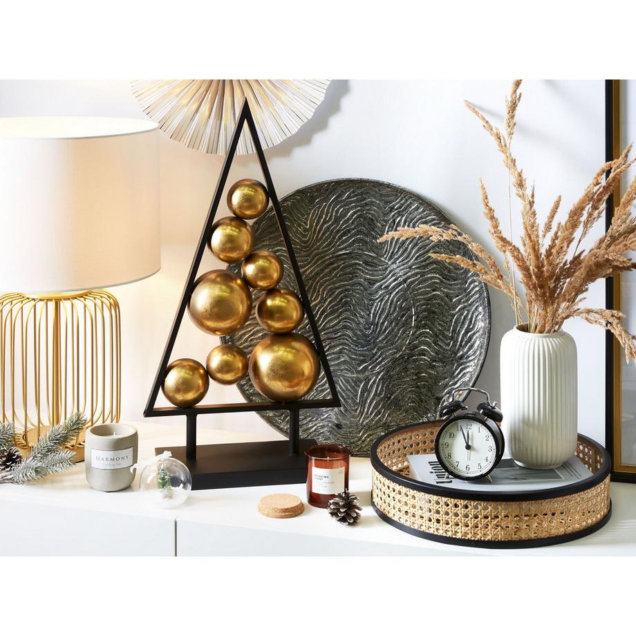 Beliani Weihnachtsdekoration aus Eisen Modern RANUA  