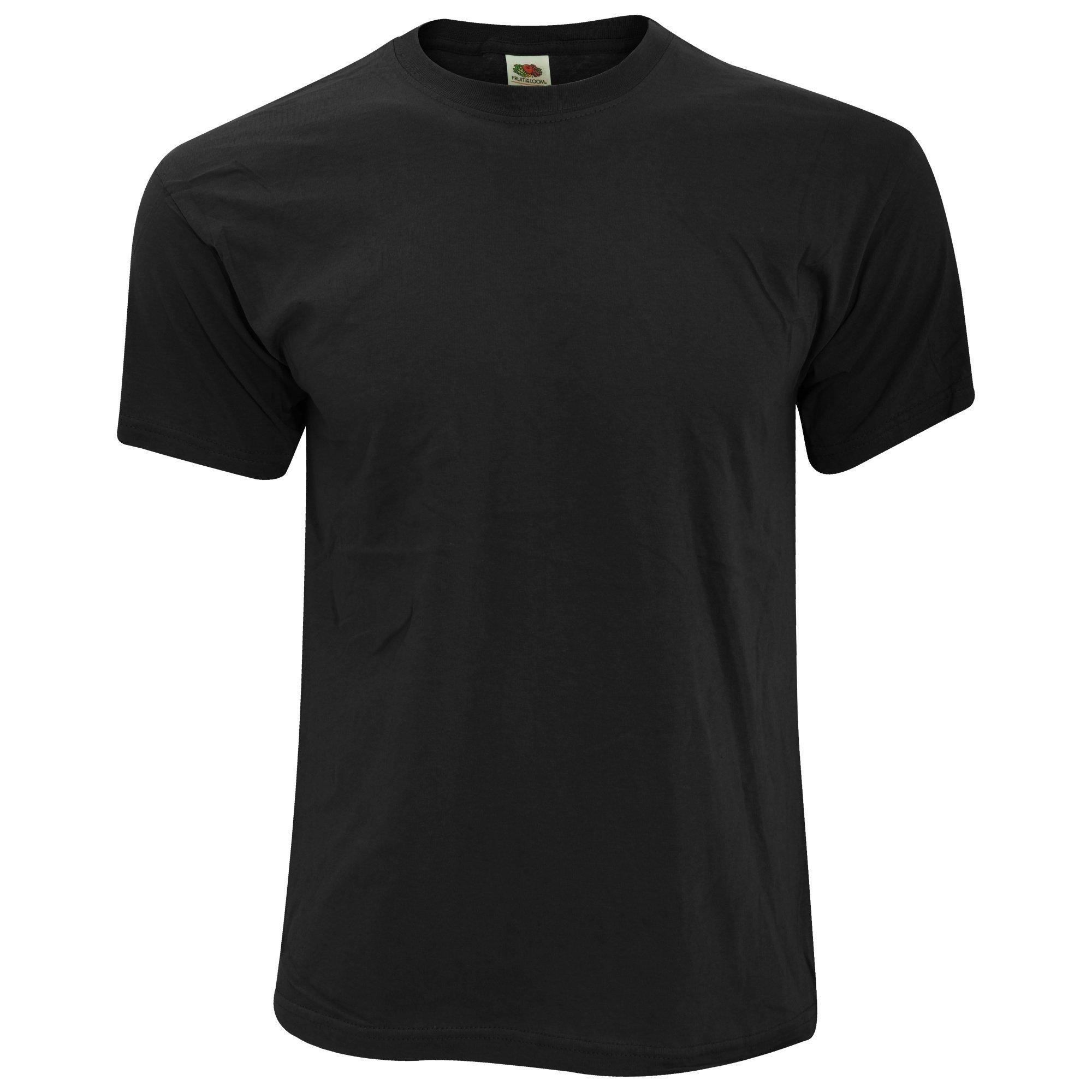 Image of Screen Stars Original Tshirt Herren Schwarz 4XL