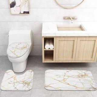 Northio Set di tappeti da bagno, 3 pezzi  