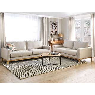 Beliani 2 Sitzer Sofa aus Polyester Modern SIGGARD  