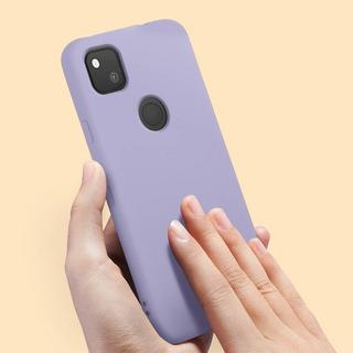 Avizar  Soft Hülle Google Pixel 4A Violett 