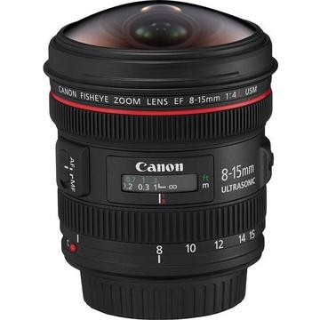 Canon EF 8-15mm F4 l Fisheye USM