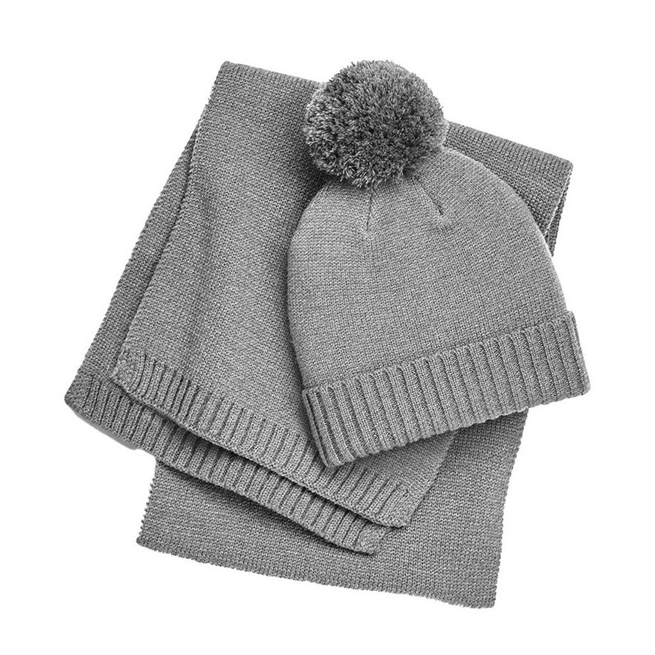 Beechfield Ensemble Bonnet Et Écharpe  