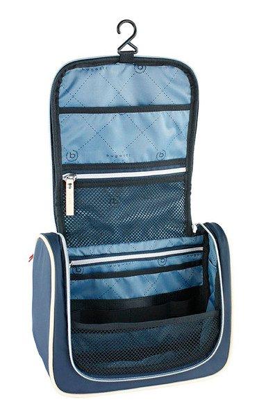 BUGATTI Lido Kulturbeutel mit Reissverschluss Navy  