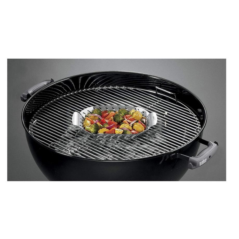 WEBER  6677 Gemüsekorb klein, Edelstahl 