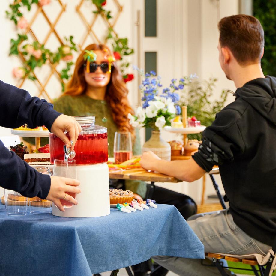 Northix Siringa decorativa per bevande da 2,8 litri  