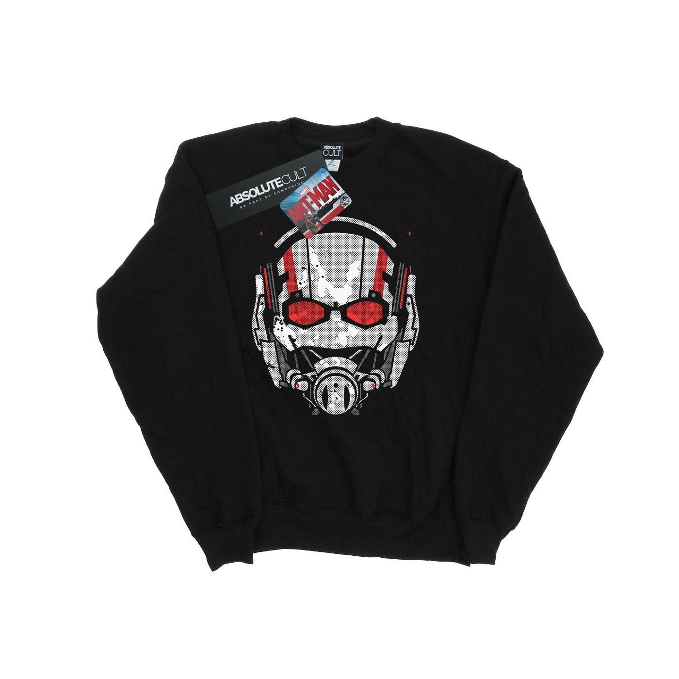 Image of Antman Helmet Distressed Sweatshirt Jungen Schwarz 128
