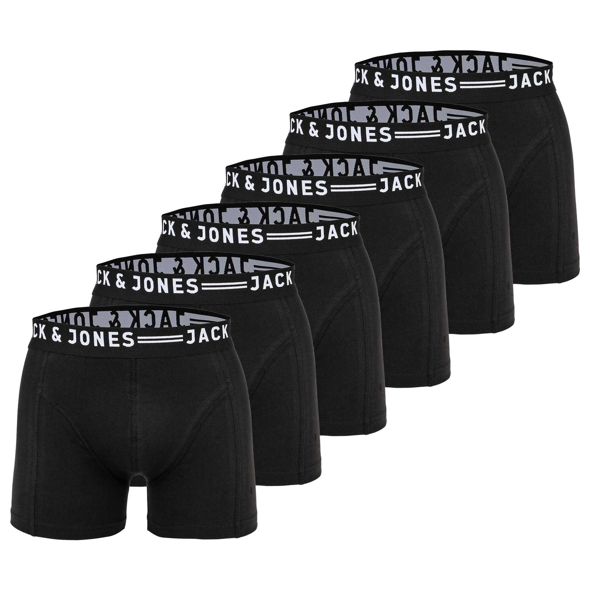 Image of Boxer Shorts, 6er Pack Herren Schwarz XXL