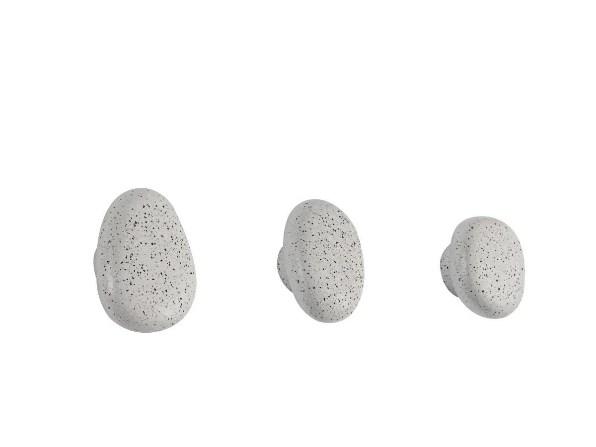 Image of 3er-Set Wandaufhänger Badezimmer - Terrazzo - 3 Größen - STOCHI 3er-Set Wandaufhänger Badezimmer - Terrazzo - 3 Größen - STOCHI