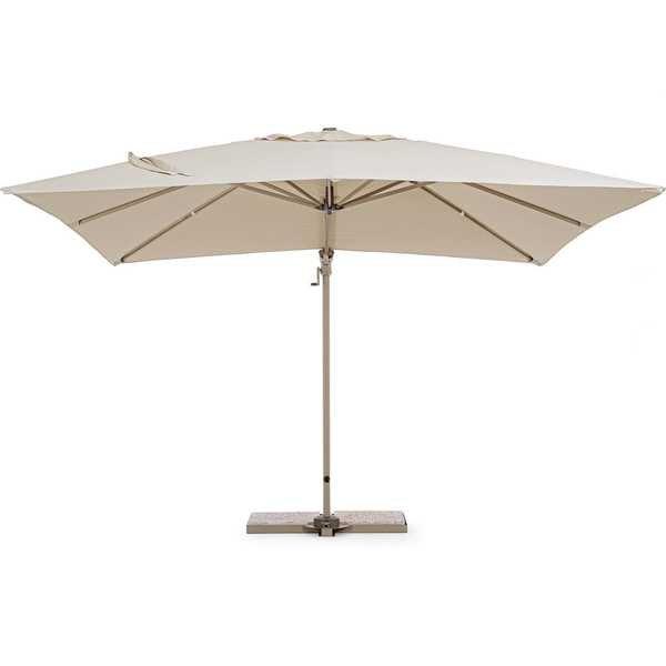 mutoni Parasol de jardin déporté Saragozza couleur sable 300x300  