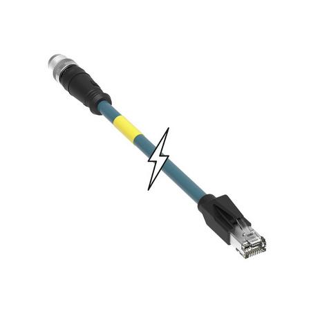 Molex  Sensor-/Aktor-Steckverbinder, konfektioniert Stecker 1.00 m Polzahl: 8 1 St. 