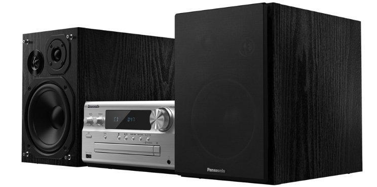 Panasonic  Panasonic SC-PMX802E-S set audio da casa Mini impianto audio domestico 120 W Nero, Argento 