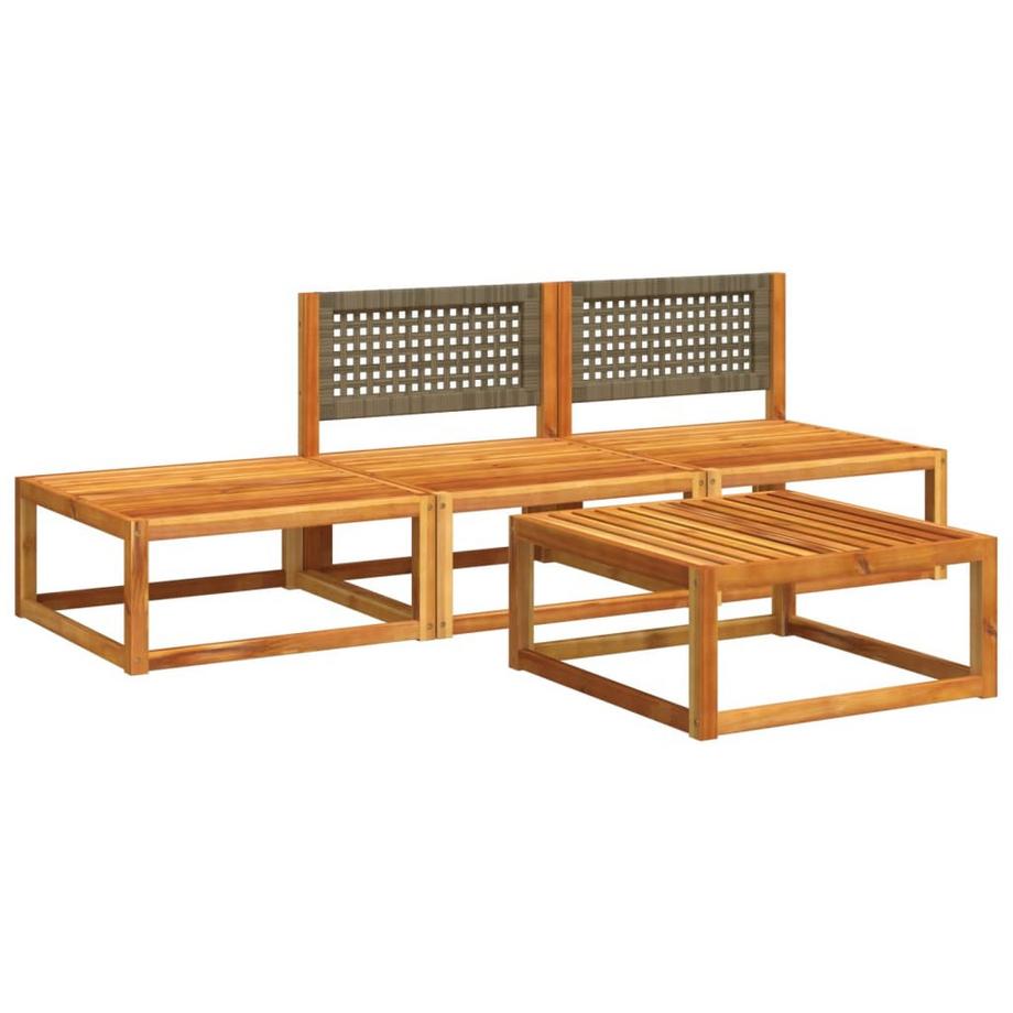 VidaXL Garten sofagarnitur akazienholz  