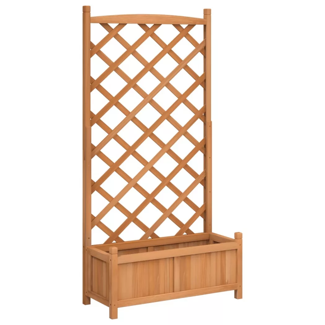 VidaXL - Pflanzgefäß holz, One Size, Braun