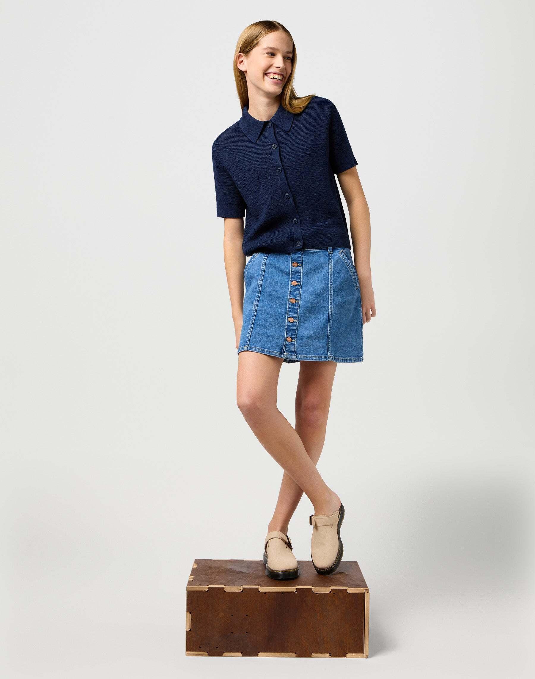 Wrangler  Jupe Denim Mini Skirt 