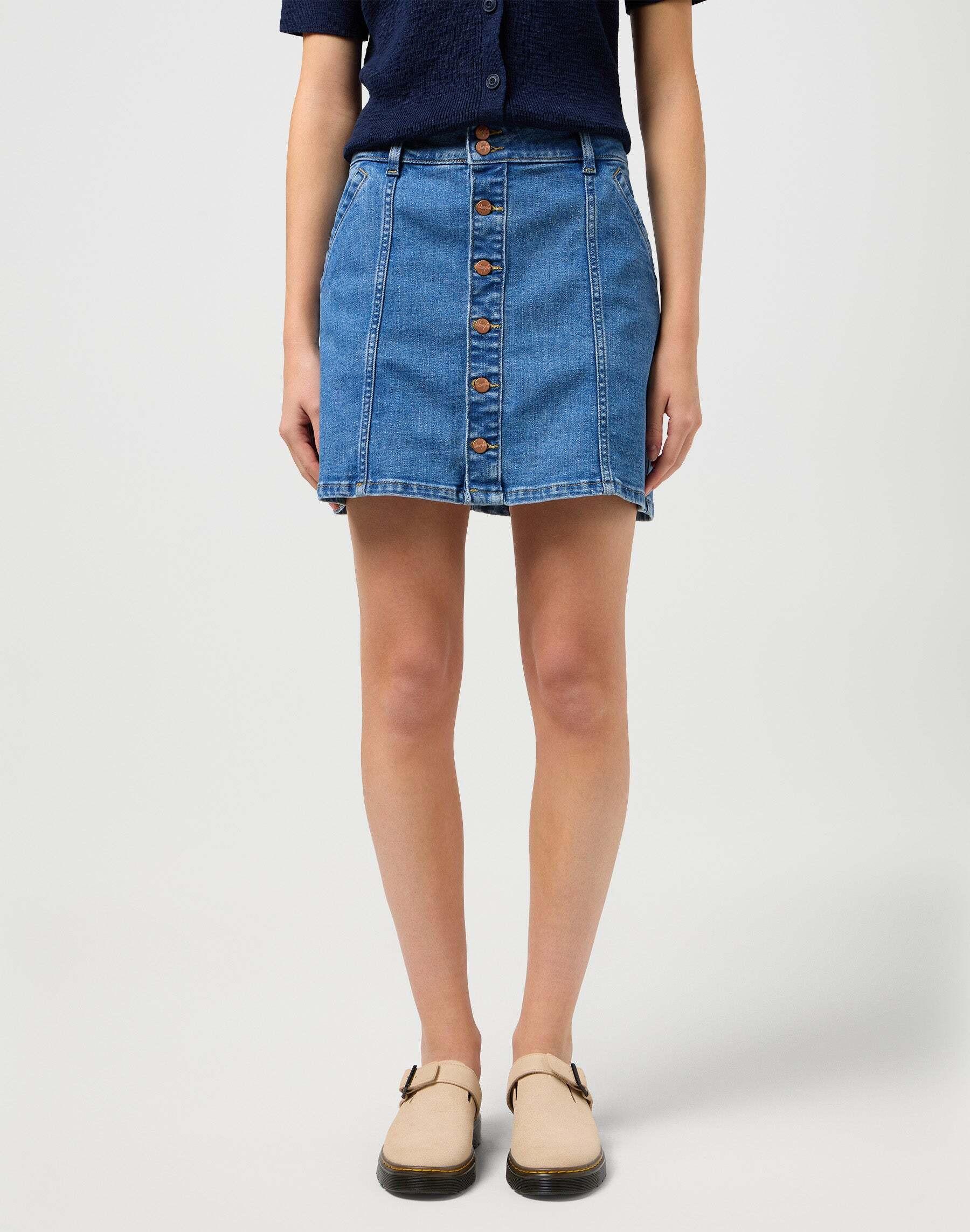 Wrangler  Jupe Denim Mini Skirt 