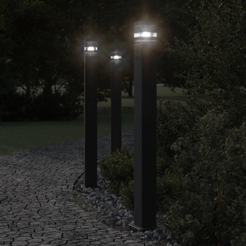 VidaXL Lampadaire d'extérieur aluminium  