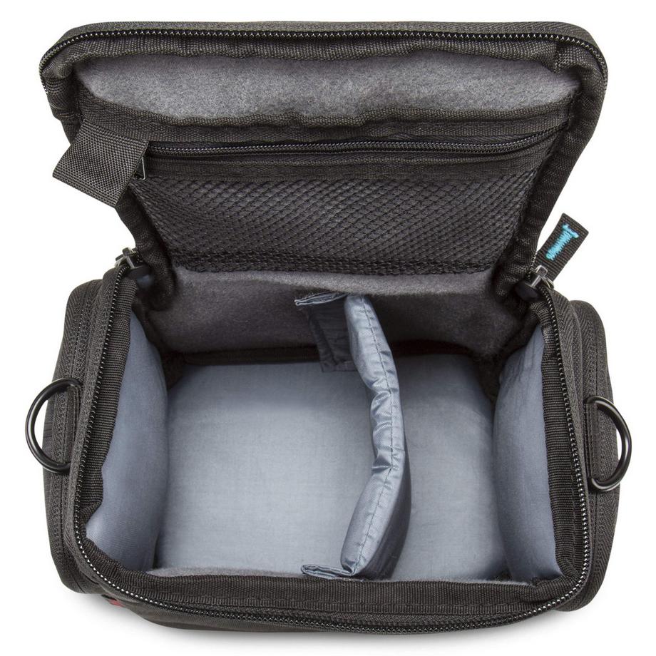 Only-bags.store Sac photo/caméra DSLM système L avec compartiments pour accessoires et sangle de transport  