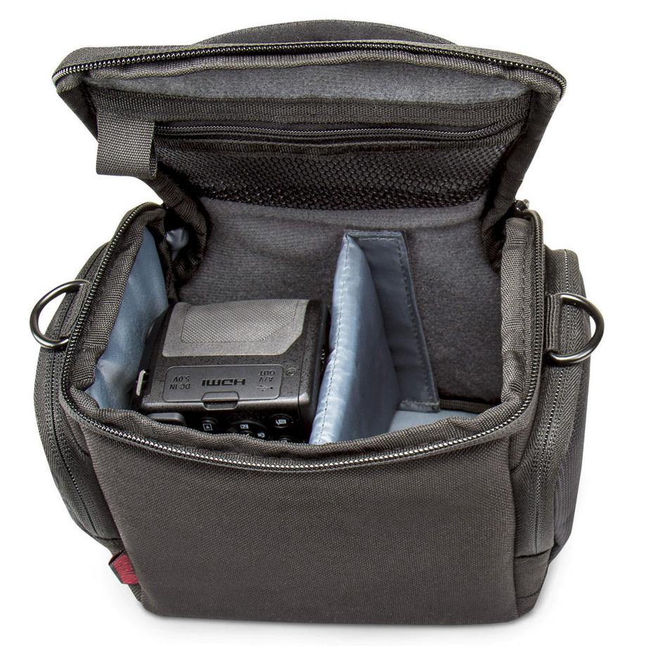 Only-bags.store Sac photo/caméra DSLM système L avec compartiments pour accessoires et sangle de transport  