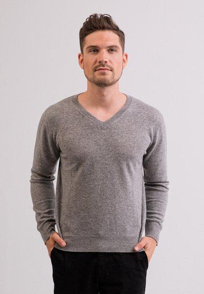 CASH-MERE.CH  Kaschmir V-Ausschnitt Pullover 