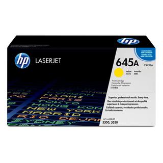 Hewlett-Packard  HP Toner-Modul 645A yellow C9732A Color LaserJet 5500 12'000 S. 