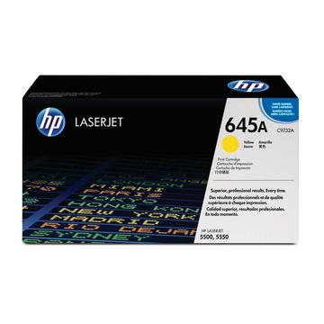 HP Toner-Modul 645A yellow C9732A Color LaserJet 5500 12'000 S.