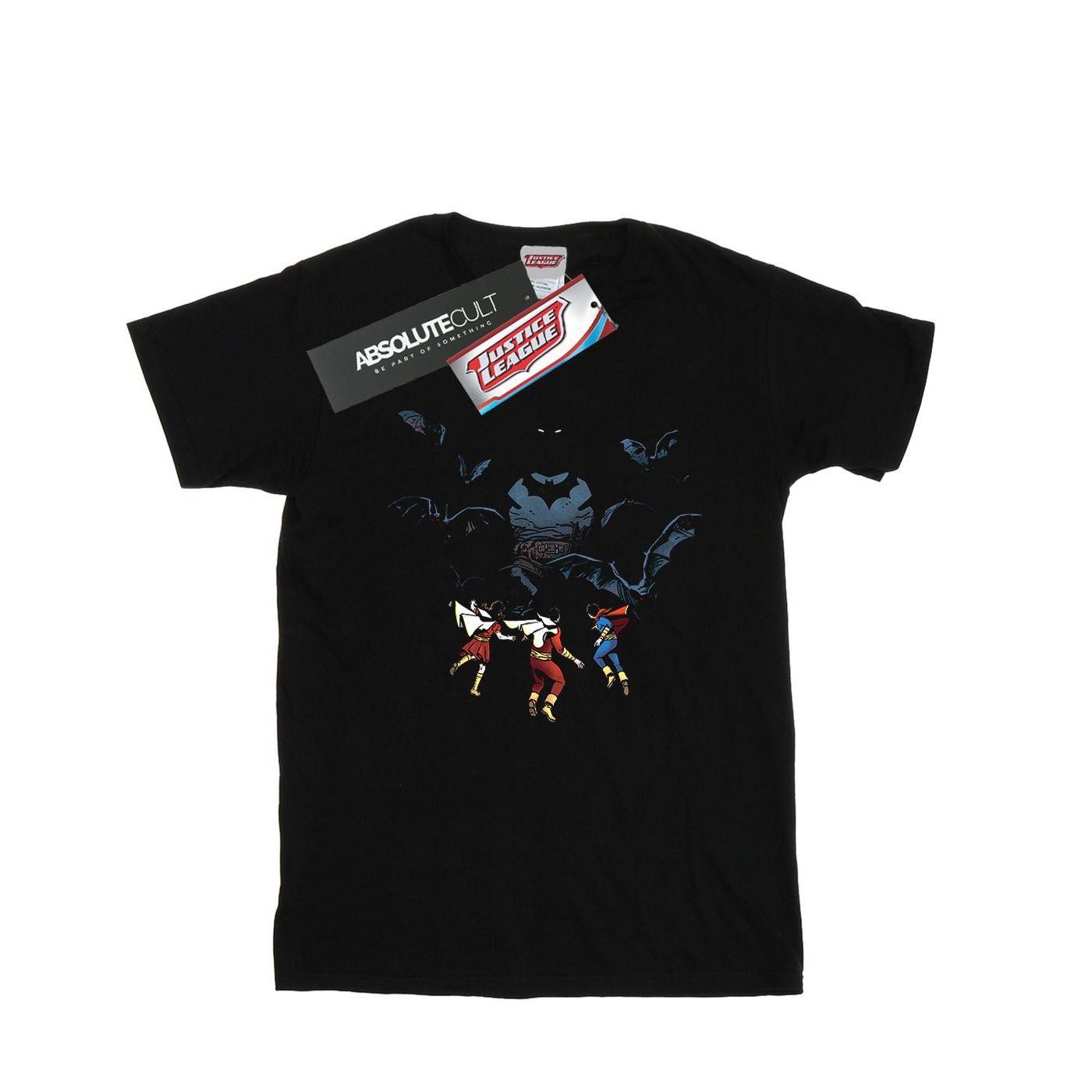 Image of Batman Shadow Bats Tshirt Jungen Schwarz 140/146