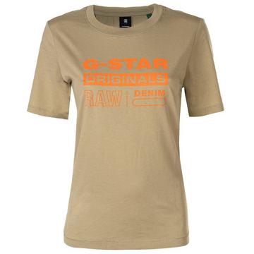 T-Shirt  Bequem sitzend-Originals Label Regular Fit Tee